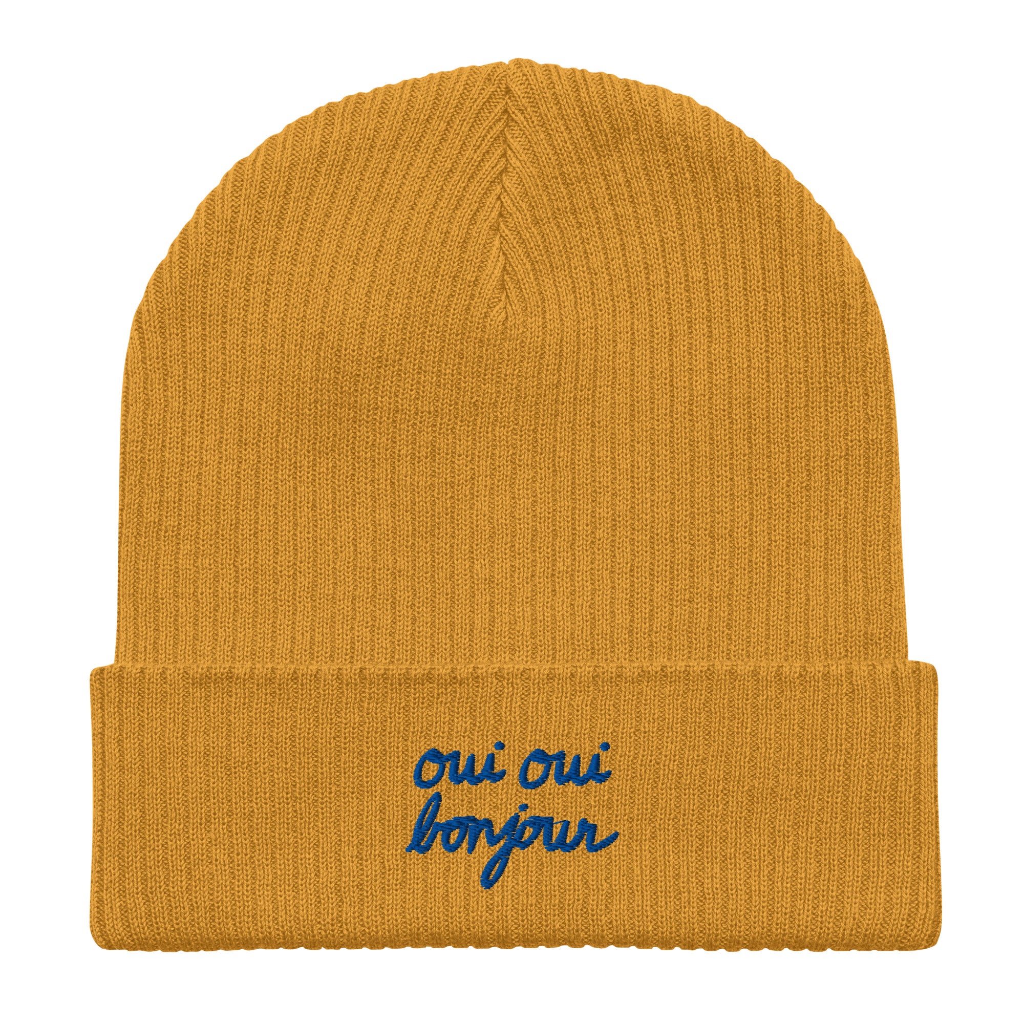 Yellow beanie