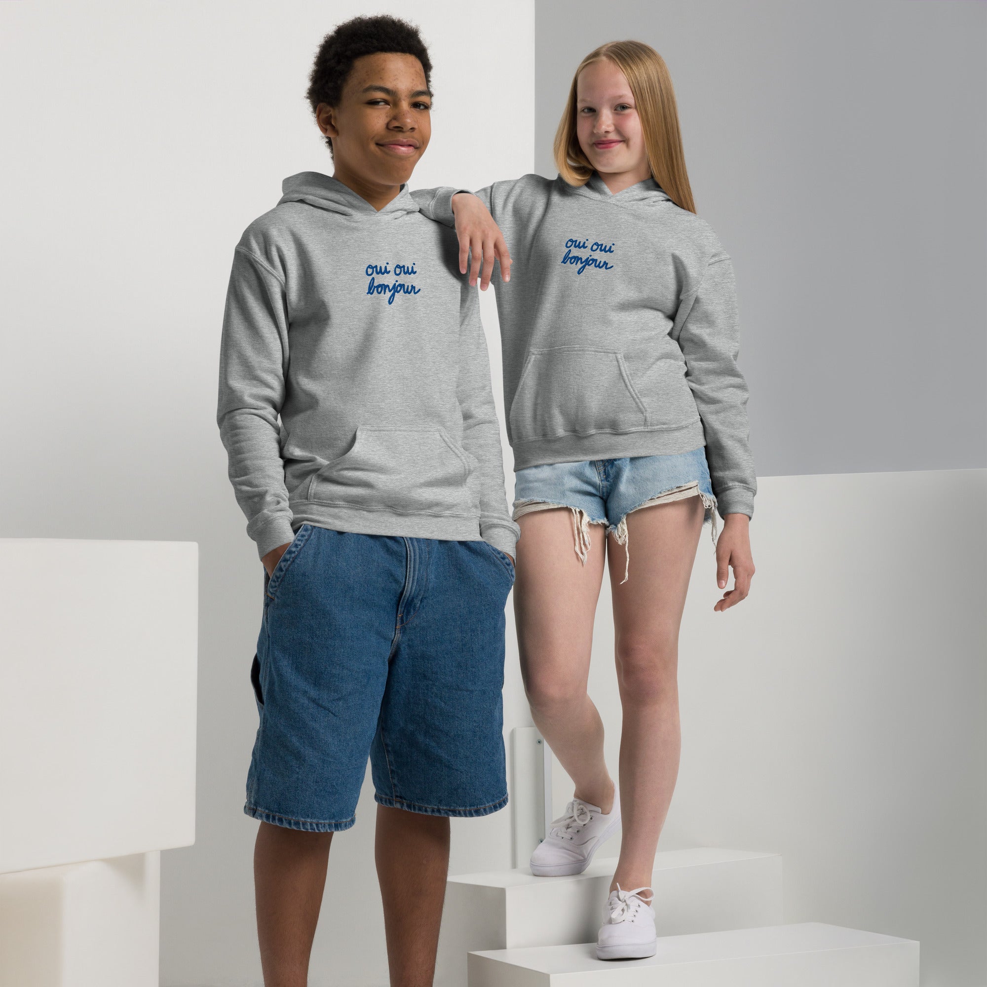 Oui Oui Bonjour Hoodie youth